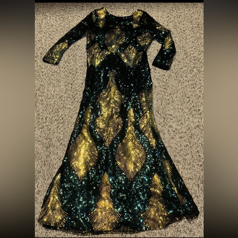 Xucthhc Select Women's Sequined Mermaid Dress - Size 3x